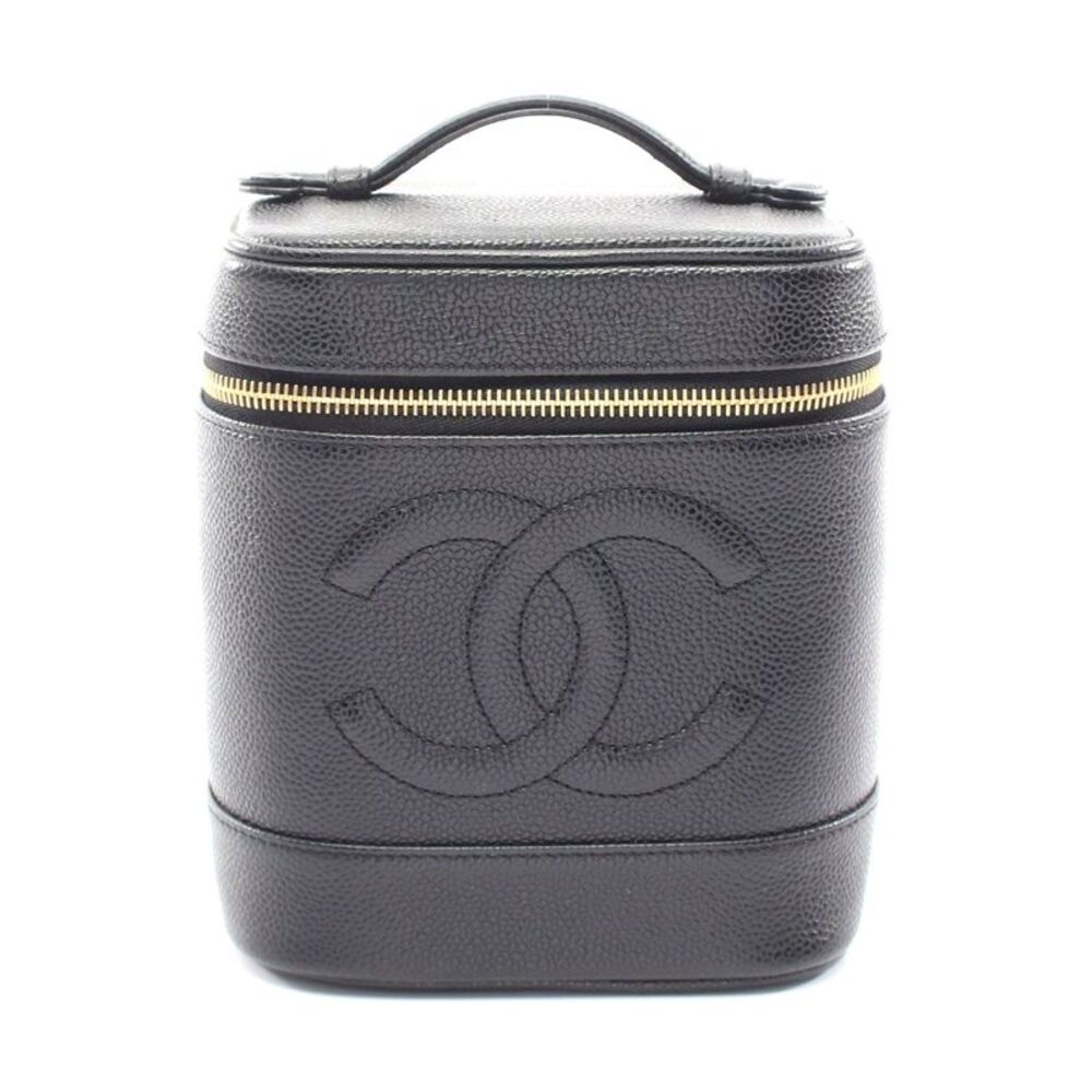 Chanel Caviar Skin Coco Mark Handbag